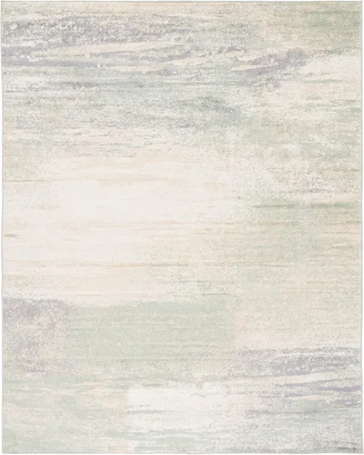 Miniatura 44 de SAFAVIEH, colección Adirondack - Alfombra de 6 x 9 pies, plateada/multicolor, abstracta, moderna, no desprende pelo, de fácil cuidado, para zonas