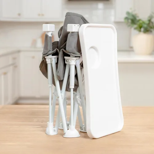 Miniatura 4 de Regalo My Chair - Silla alta 2 en 1 para bebé y asiento elevador de viaje portátil, silla alta para bebés y niños pequeños, asiento elevador
