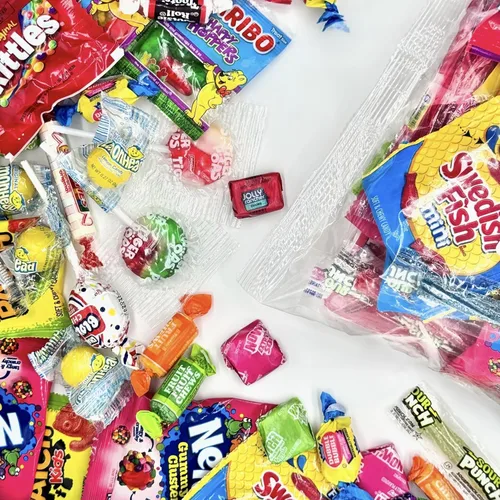 Miniatura 3 de Paquete variado de caramelos a granel, caramelos de 2 libras, caramelos envueltos individualmente CandyBulk, caramelos, rellenos de piñata, rellenos