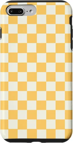 Miniatura 11 de Funda con patrón clásico de cuadros amarillo para iPhone 11