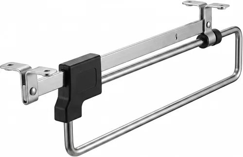 Miniatura 7 de Closet Pull Out Autuwintor - Barra de valet extraíble para armario, barra ajustable para ropa, montaje lateral con tornillos de montaje, acero