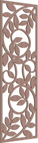 Miniatura 81 de 9 3/8"W x 24 3/8"H x 1/4"T Utica Decorativo Fretwork Madera Paneles de Pared, Abedul