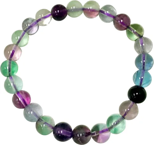 Miniatura 476 de Gem Avenue Handmade Round Bead Stretch Bracelet Unisex Natural Stone Beaded Jewelry for Men & Women, Elastic Wristband for Daily Wear