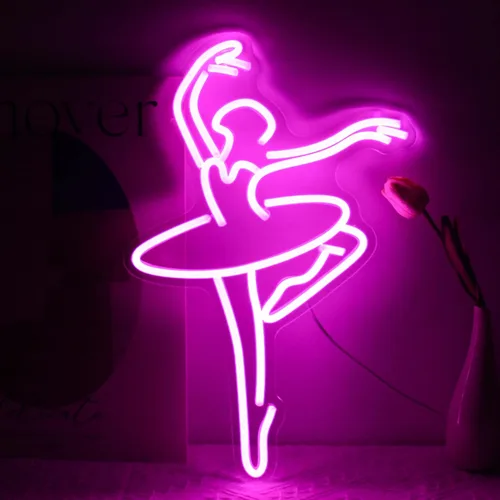 Miniatura 12 de Letrero de Neón de Gato Surfeando Letrero de Neón de Gato Surfista Genial Letreros LED para Pared Tabla de Surf Colorida Luz de Neón Regulable