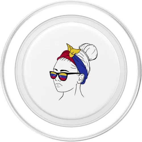 Miniatura 2 de Venezuelan Girl Venezuela Heritage Venezuelan Roots PopSockets MagSafe PopGrip for iPhone