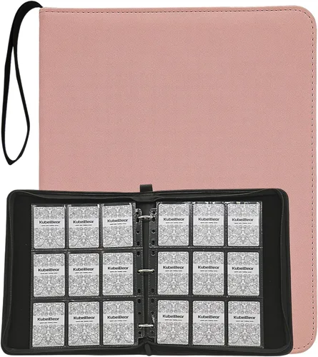 Miniatura 20 de Carpeta de tarjetas – Capacidad 720, tarjetero con cremallera para MTG, tarjetas deportivas y coleccionables – Almacenamiento sin ácidos, duradero