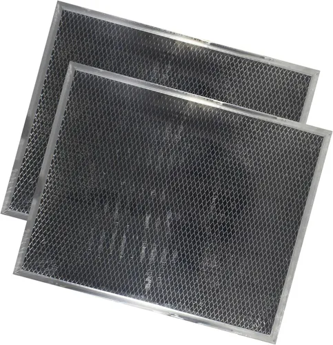 Miniatura 4 de Filtro de repuesto para campana extractora GE para GE WB02X10707, filtros de carbón de carbón de campana extractora, 10-13/16 pulgadas x 13-5/16