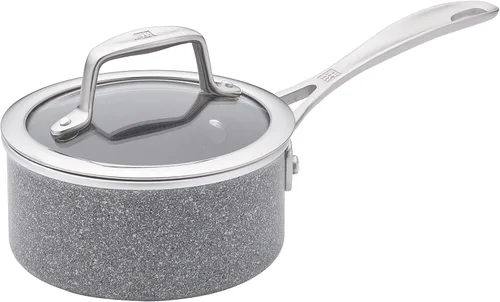 ZWILLING Vitale - Cacerola antiadherente de aluminio con tapa (1 cuarto de galón)