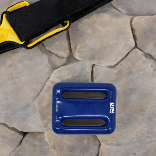 Miniatura 8 de Scuba Choice Pesas de buceo con revestimiento de vinilo, peso de buceo compacto y duradero, control de flotabilidad preciso, estabilidad mejorada