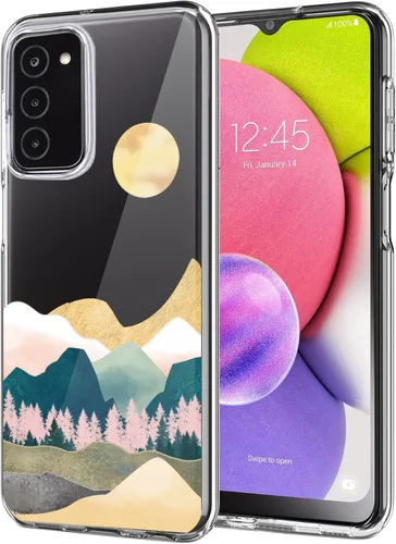 Miniatura 13 de Unov Funda diseñada para Galaxy A06 4G, funda transparente con [patrón antideslizante en relieve], protección delgada a prueba de golpes