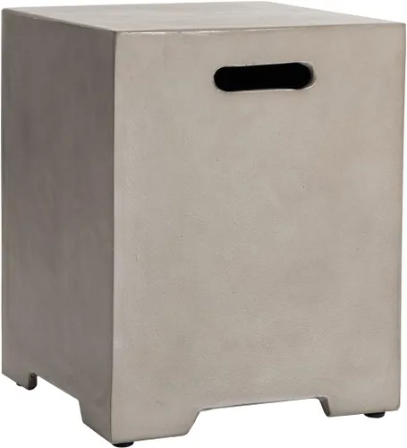 Miniatura 11 de HOMPUS - Mesa con cubierta para tanque de propano de 16 pulgadas para mesa de fuego, cubierta para tanque de gas de 20 libras, mesa de parrilla