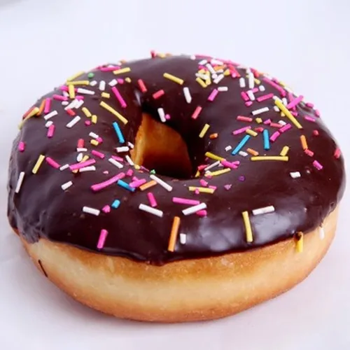 Miniatura 5 de Molde de silicona de gran tamaño para donas antiadherentes para hornear pasteles para bagel y donuts (8 pulgadas, rosa)