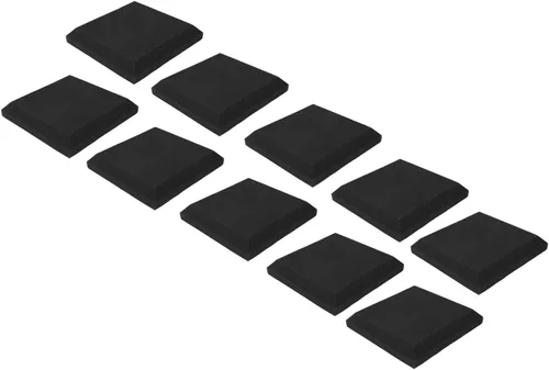Miniatura 3 de 10pcs Sound Proof Foam Panels Flame Retardant Soft Grey Absorbing Acoustic Foam