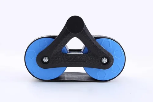 Miniatura 5 de Richie House Rueda de rodillo abdominal, entrenamiento abdominal y entrenamiento de núcleo, ruedas de ejercicio para gimnasio en casa GE12 Azul