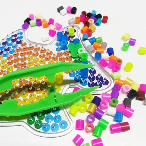 Miniatura 3 de Pinzas de plástico de tres colores para hacer manualidades manuales, herramienta de juego de manualidades creativa manual para niños