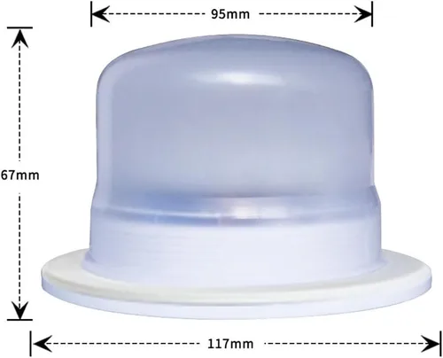 Miniatura 6 de Mr.Go Módulo de luz LED de repuesto con control remoto y cargador LED cubo y luces de bola, paquete de 1, (LM83-6)