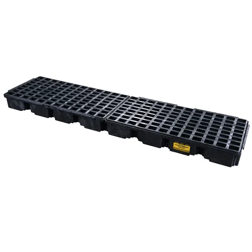 Miniatura 22 de Eagle Plataforma modular para derrames de un tambor, 26.25"x26"x6.5", sumidero de 15 galones, bandeja de contención de capacidad de carga de 2,000