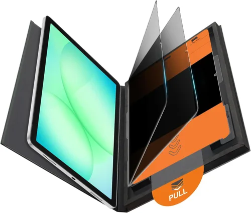 Miniatura 9 de OMOTON Paquete de 2 protectores de pantalla de privacidad para Samsung Galaxy Tab S10 Plus/S9 FE Plus/S9 Plus/S8+/ S7 FE/ S7+ (12.4 pulgadas)