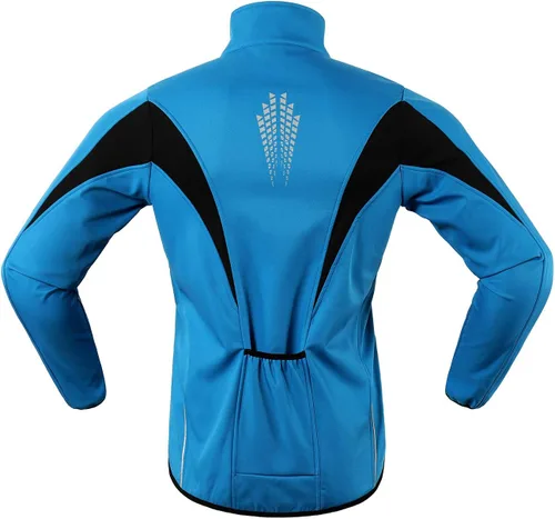 Miniatura 3 de Chaqueta térmica para ciclismo (tejido Softshell, resistente al viento, impermeable, 15K) de ARSUXEO