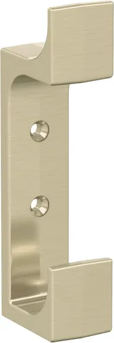 Miniatura 11 de Amerock H37009MB Gancho decorativo de pared de doble punta Bray Gancho negro mate para abrigos, sombreros, mochilas, bolsas Ganchos para baño