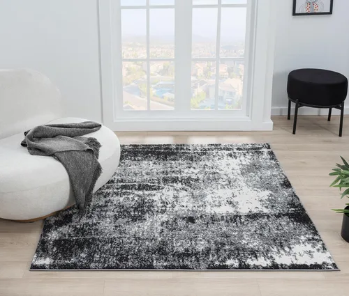 Miniatura 21 de Keen Home Design Alfombras de Pasillo - 2x8 que no desprenden pelusa, alfombra abstracta para cocina, sala de estar, dormitorio, comedor, entrada