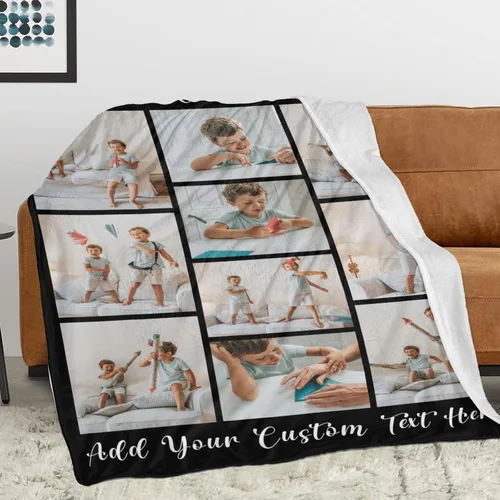 Miniatura 87 de Mantas personalizadas con foto, manta de fotos personalizada, mantas personalizadas con imagen, regalos personalizados para mujeres, hombres