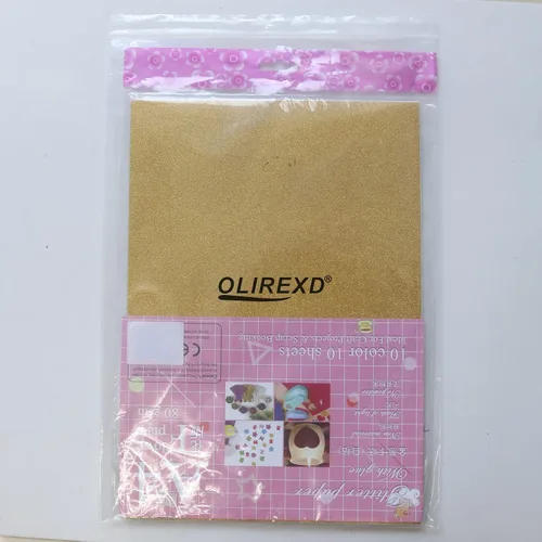 Miniatura 6 de 20 hojas de papel de cartulina con purpurina brillante y autoadhesivas, tamaño A4, para proyectos de manualidades, fabricación de tarjetas