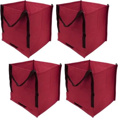Miniatura 14 de DURASACK Bolsa de almacenamiento de alta resistencia de 22 galones, bolsa de mudanza de polipropileno tejido resistente, diseño reutilizable, Azul