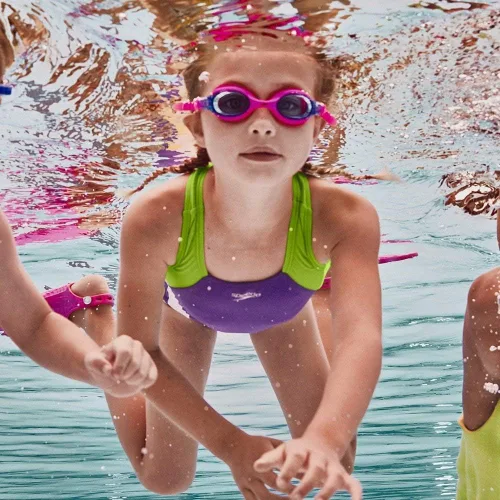 Miniatura 9 de Speedo Gafas de natación Skoogles para niños Negro Azul/Jade/Esmeralda