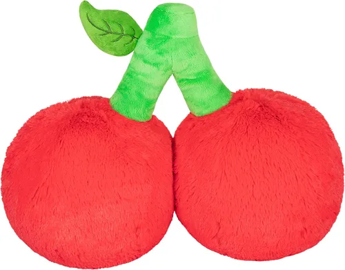 Miniatura 3 de Squishable - Cerezas - Colección de comida cómoda - 20 pulgadas - Peluche coleccionable de peluche