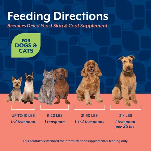 Miniatura 5 de NaturVet Brewers Fórmula de Levadura Seca con Sabor a Ajo Más Vitaminas para Perros y Gatos, Polvo, Fabricado en los Estados Unidos con Ingredientes