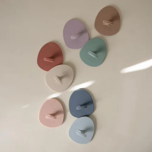 Miniatura 3 de mushie Cepillo para cuna de baño para bebé, cerdas de silicona suaves para piel seca, eczema y tratamiento de tapa de cuna, paquete de 2