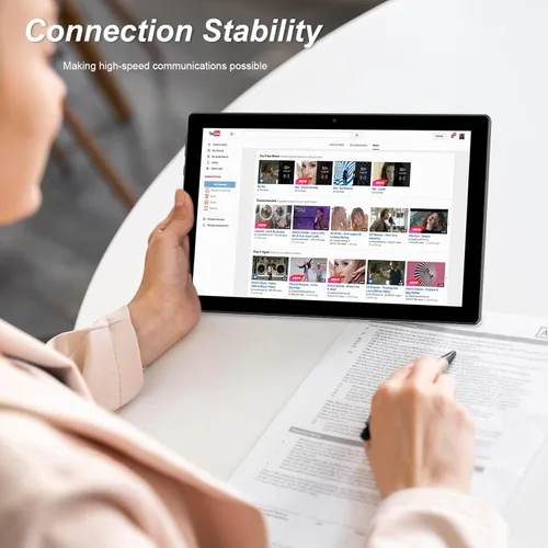 Miniatura 5 de IWEGGO Tablet Android 15, 10 pulgadas 18 GB RAM+128 GB ROM/2TB tableta expandible, procesador de cuatro núcleos de 2.0 GHz, pantalla táctil HD 1280