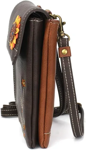 Miniatura 4 de CHALA RFID Criss Crossbody - Bolso de mano para teléfono celular, de piel sintética para mujer, con correa ajustable RFID, Faux Leather, Adjustable