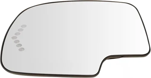 Miniatura 246 de TRQ Cristal de espejo izquierdo compatible con Chevrolet Silverado 1500 GMC Sierra 1500 2019-2021