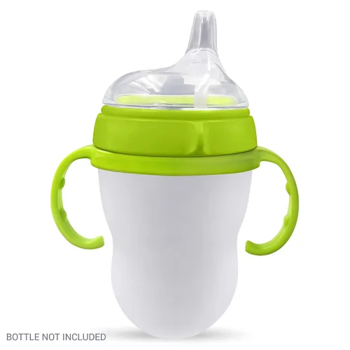 Miniatura 3 de Sippy Cup Kit de pezón de transición con boquilla suave para biberones Comotomo, 5 oz y 8 oz Caño de taza para sorber