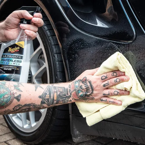 Miniatura 2 de Meguiar's - Toallas de microfibra Supreme Shine, paquete de 3 unidades, color amarillo, X2020