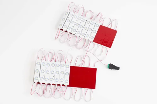 Miniatura 3 de Módulo de inyección Z3030 de luz LED súper brillante de 24 V + paquete de fuente de alimentación UL 24 V (20 pies)