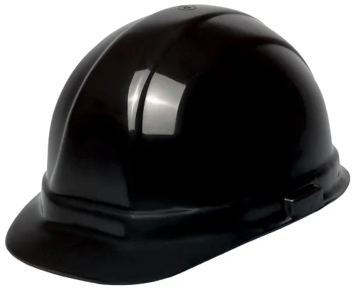 ERB 19949 Omega II Estilo Gorra Casco de Seguridad con Mega Trinquete, Negro, Mediano