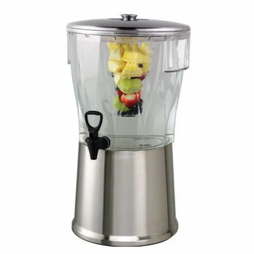 Miniatura 10 de Service Ideas - CBDRT3SS - Despachador de bebidas, sin BPA, de acero inoxidable, redondo, 3 gal. CBDRT3SS acero inoxidable y plástico, certificado