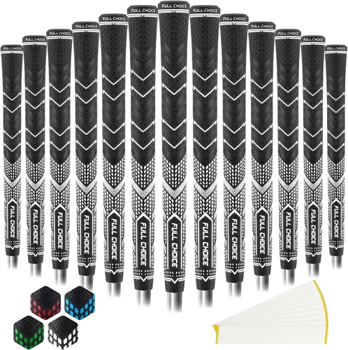Miniatura 14 de Rubber Golf Grips 13 Pack, High Traction, Non-Slip, Advanced Texture, Choose from 13 Grips or 13 Grips with Regripping Kit, Standard/Mid/Jumbo