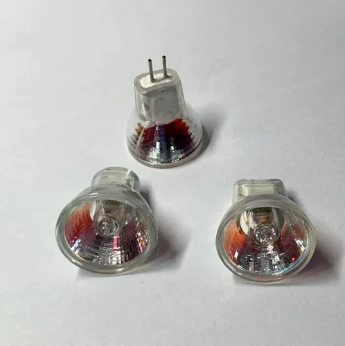 Miniatura 6 de 2 bombillas halógenas MR8 de 5 vatios y 6 voltios GU4 Spotlight Mr8 12 V 10 W bombillas halógenas regulables 2700 K blanco cálido, 6 V, 5 W