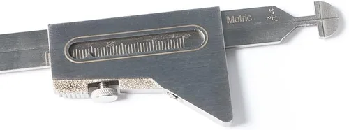 Miniatura 3 de Co-link Medidor de soldadura HI-LO de acero inoxidable en pulgadas y métrico para la medición de tubería después de ajuste/alineación espacio