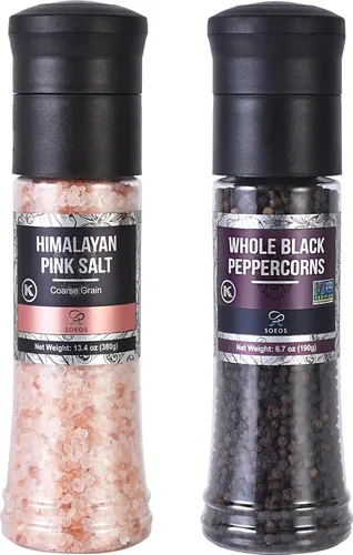 Soeos Auténticos granos de pimienta Szechuan, calidad máxima AAA+, sin semillas, sabor fuerte, granos de pimienta Szechuan