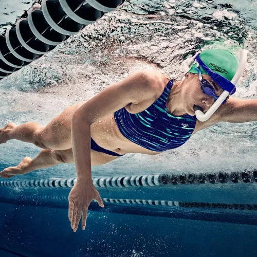 Miniatura 8 de Speedo Esnórquel de Entrenamiento de Natación Unisex para Adultos Cabeza de Bala Carbón