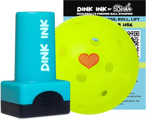 Miniatura 30 de Dink Ink Sello de Pickleball – Manera Divertida de Marcar tus Pelotas de Pickleball Gran Regalo para los Amantes del Pickleball Fácil de Usar