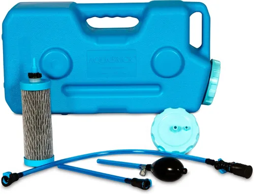 Miniatura 4 de Sagan Life DuraFlo Filtro de agua de repuesto para sistema de purificación de agua AquaBrick, elimina bacterias, virus, parásitos, purifica