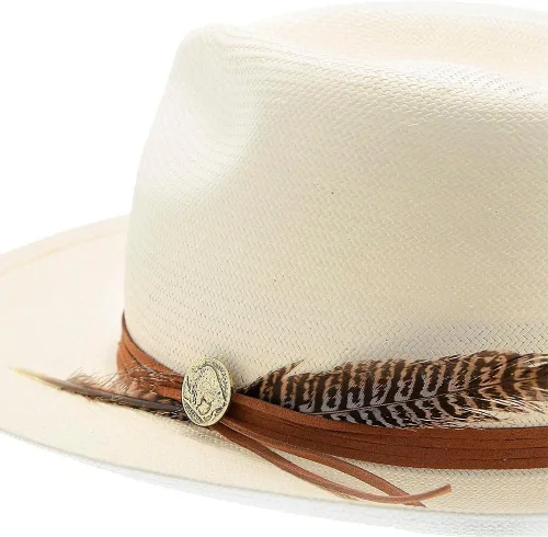 Miniatura 4 de Stetson Sombreros Unisex Tallahassee Shantung 3" Stiff Snap Brim