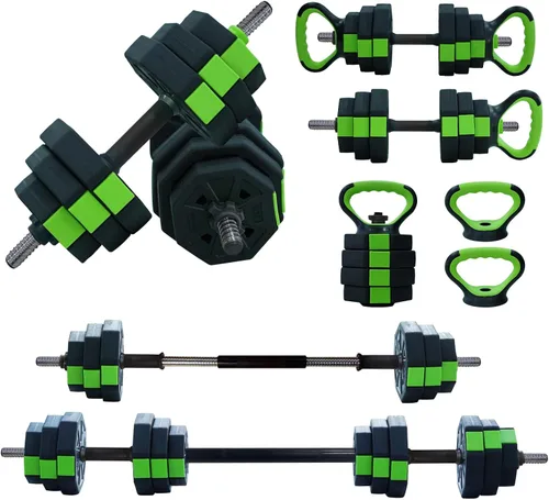 Miniatura 7 de Adjustable Dumbbell Set, Adjustable Weights 30/44 /66/88 LBS Free Weight Set for Home Gym