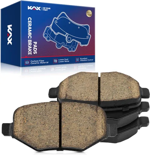 Miniatura 18 de KAX Pastillas de freno D369 Pastillas de freno delanteras de cerámica para C1500 1988-1999, K1500 1988-1999, Ram 1500 1994-1999, K2500 1988-2000